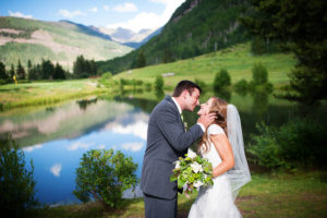Beaver Creek chapel photos by Colorado wedding photographer True North Photography. Kira Vos (Horvath)
