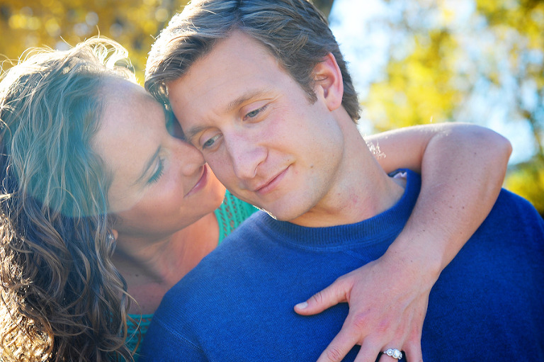 Fall engagement photography by Kira Horvath in Boulder, Colorado.