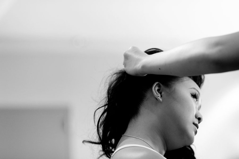Denver Westin wedding photographer with bride getting ready. - True North Photography Kira (Horvath) Vos