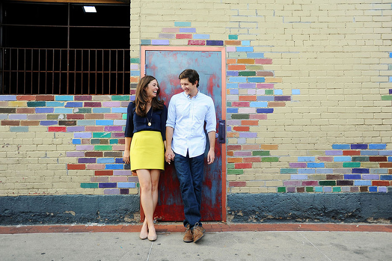 Colorado engagement photographer in downtown Boulder. - Kira Horvath Photography
