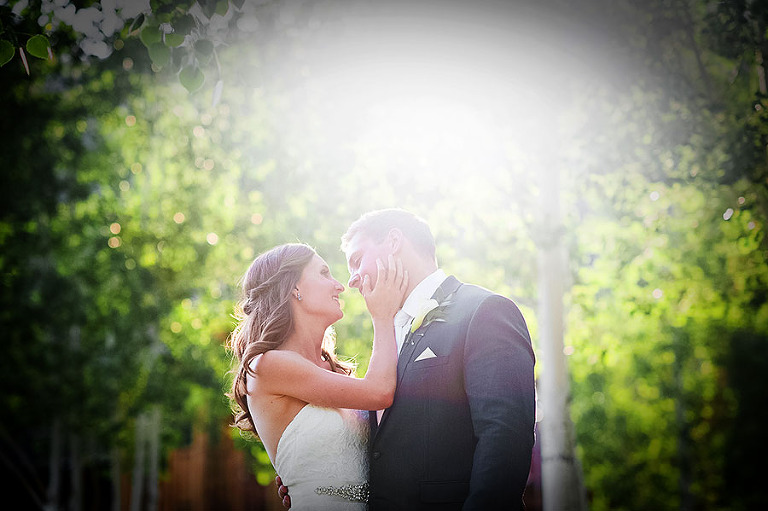 Colorado wedding photographer in Vail at the Donovan Pavilion. - Kira Horvath Photography