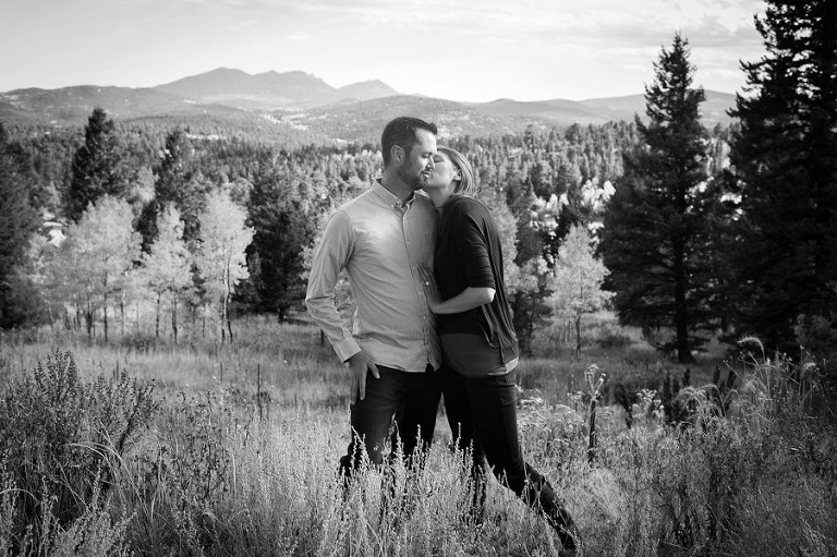 Boulder wedding photography engagement portrait session by Kira Horvath.