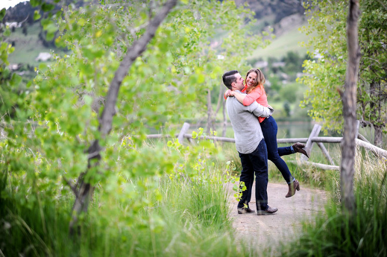 Fun engagement photographer in Boulder, Colorado. Engagement photography in Boulder, Colorado. - True North Photography Kira (Horvath) Vos