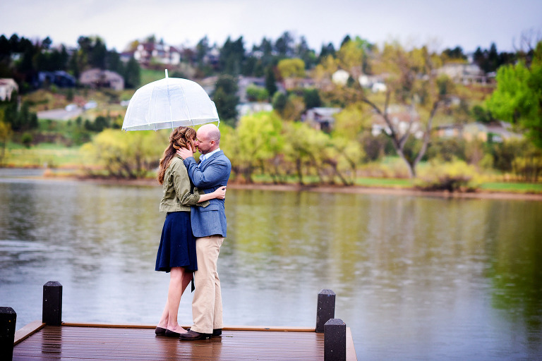 Rainy day engagement photos in Boulder Colorado. - True North Photography Kira Vos (Horvath)