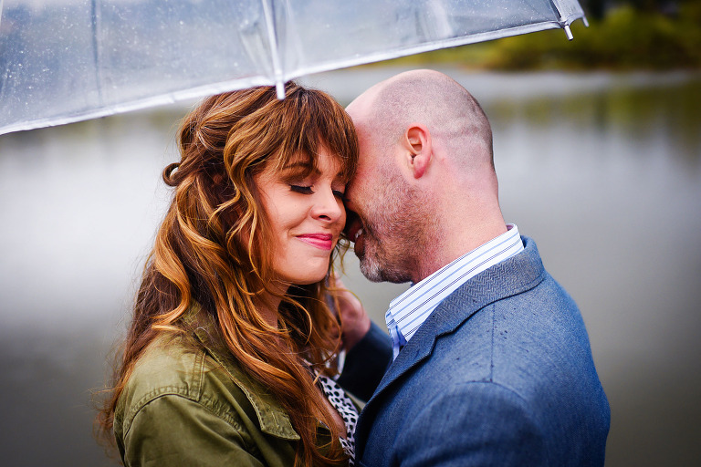 Rainy day Boulder Colorado engagement photos. - True North Photography Kira Vos (Horvath)