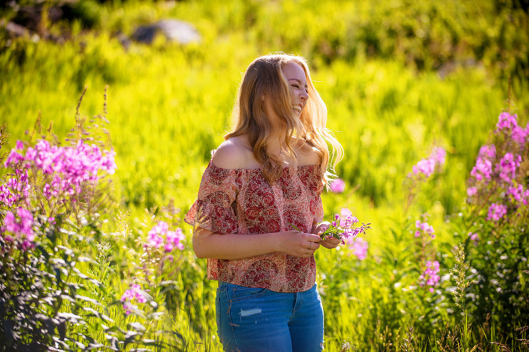 Vail Colorado senior portraits in the mountains. - True North Photography Kira Vos (Horvath)